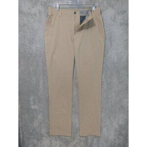 Under Armour Pants Mens 32x34 Beige Straight Leg Vented Golf Lightweight